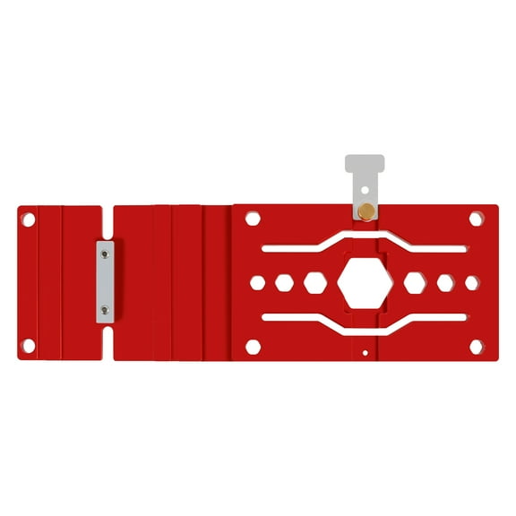 Track Saw Square Guide 340 mm Long Circular Saw Guide Stainless Steel Guide Clip Hollow Design Easy to Use and Install Circular Saw Guide Suitable for Woodworking