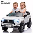 thumbnail image 1 of Track Seven 24V Ride on Car, Licensed Lexus GX550 2-Seater Electric Car with Remote Control, Bluetooth, LED Lights, Four-Wheel Suspension, 24V Electric Ride on Toy Car for Kids Aged 3+, Brown, 1 of 9