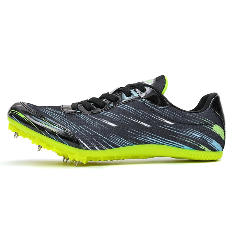 Track Spike Shoe for Men Professional Field and Track Shoes Breathable Running High Jump Racing Shoes