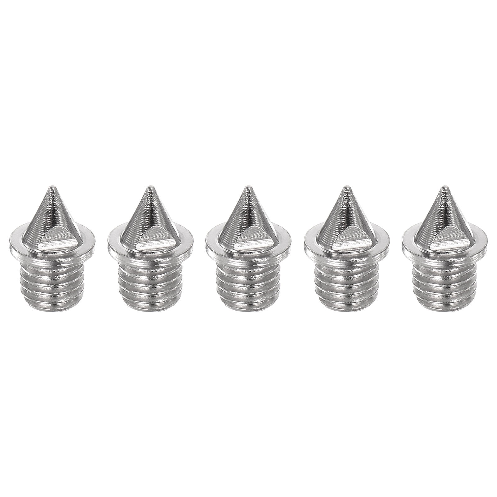 Cosswe 60pcs Cross Country Spikes And Stainless Steel Track Golf Shoe Spikes Athletic Metal Spikes With Spike Wrench, Replacement Spikes For Sprint