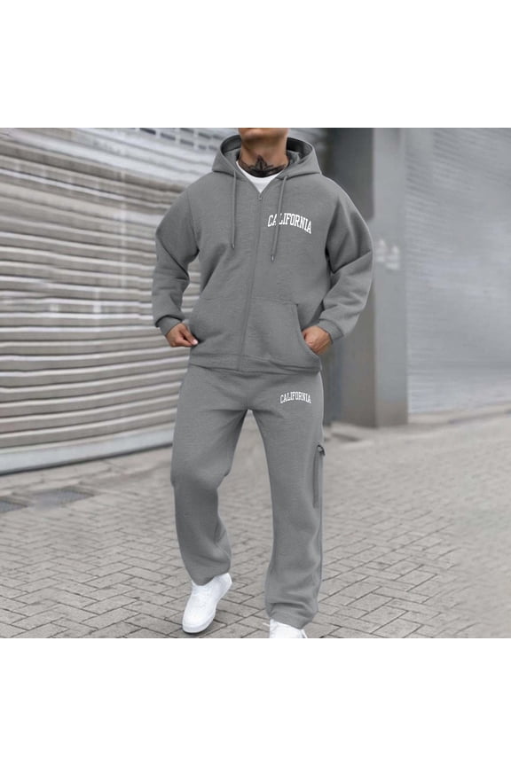 Track Suits For Men 2 Piece Athletic Full Zip Tracksuit Jacquard Jogging Set Jackets And Pants Outfit Jogging Athletic Suit Sets