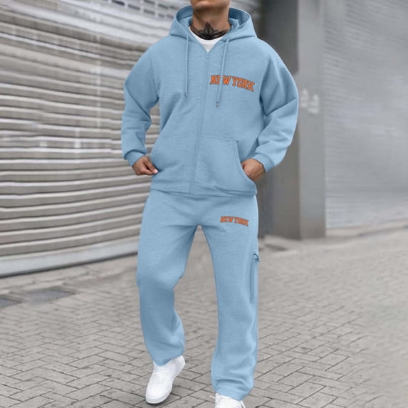 Track Suits For Men 2 Piece Long Sleeve Track suits Athletic Full Zip Active Sports Sets Athletic Jogging Fall Winter Tracksuit