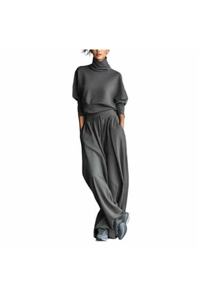 Track Suits for Women Set Sportswear Athleisure Sets Sweatsuits Women 2 Piece Outfit Travel Outfits Fall Sets Teacher Sets Wedding Guest Outfit Jogger Set Mock Sweatshirt