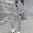 thumbnail image 1 of Track Suits for Men 2 Piece Set Sweatsuit Jogging Suits Full Zip Jacket Pants Outfits Casual Running Jogging Sport Suit Sets, 1 of 4