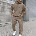 thumbnail image 1 of Track Suits for Men 2 Piece Set Long Sleeve Full-zip Sweatsuit Active Jackets and Pants Athletic Jogging Fall Winter Tracksuit, 1 of 3