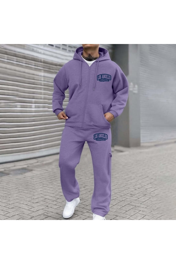 Track Suits for Men 2 Piece Set Long Sleeve Track suits Athletic Full Zip Active Sports Sets Workout Sports Set Sportswear