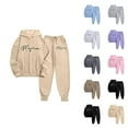 thumbnail image 1 of Track Suits for Women Set 2025 Mama Hoodie and Jogger Sweatpants 2 Piece Matching Sweatsuit Travel Lounge Set, 1 of 1