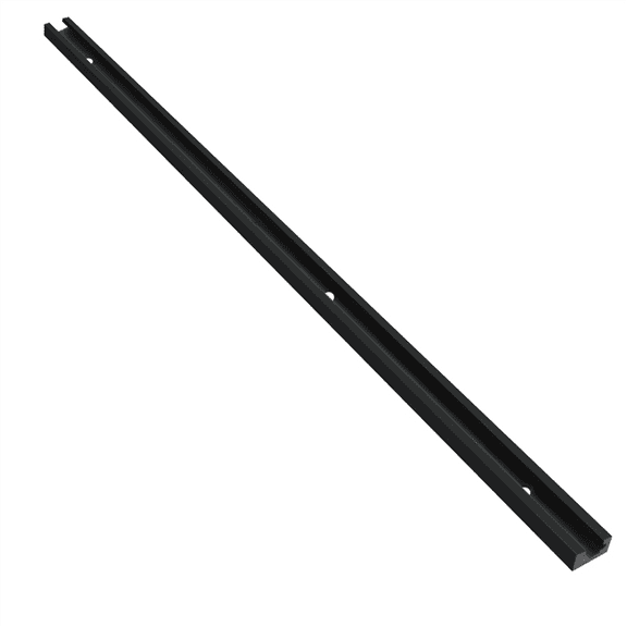 Track Woodworking -Slot Slide Track Miter Aluminium -Track,19x9.5mm -Slot Miter Track Jig Screw Fixture Slot,1 x T-slot Slide Track Miter,Black