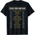 Track Your Long Hair – Length Growth Tracker Design T-Shirt - Walmart.com