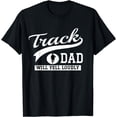 thumbnail image 1 of Track and Field Dad Tshirt Loud Cheer Dad Runner Tee Gift, 1 of 3