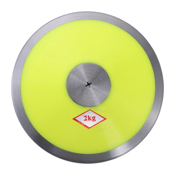 Track and Field Discus Sports Training Discus Throwing Practice Steel Core Nylon Surface for Athletic Exam Outdoor Use