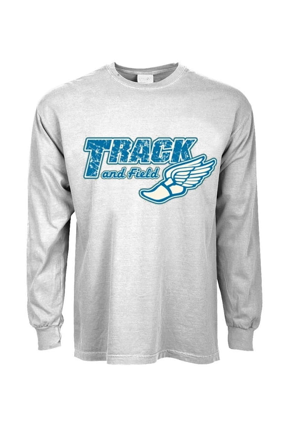 Track and Field Gear Gifts T-shirt Long Sleeve Mens