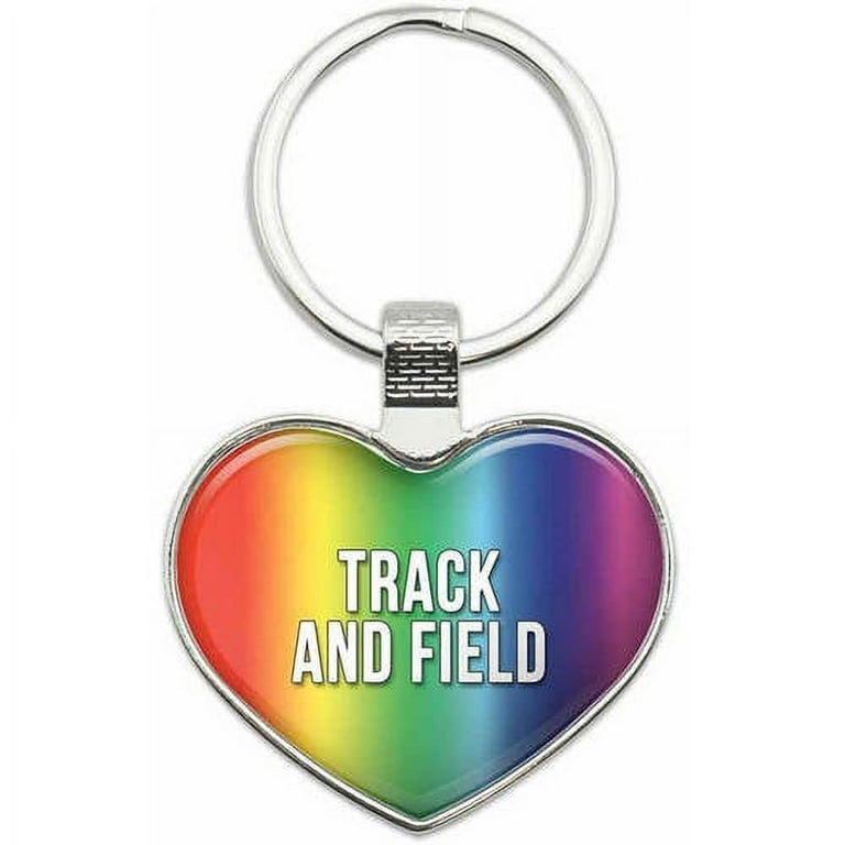 Track and field keychain 2025