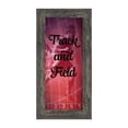 thumbnail image 1 of Track and Field, Runners Wall Art, Coach or Athlete Picture Frame, 6x12 7409, 1 of 8