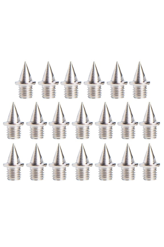Track and Field Shoe Spikes Set, Aluminum Alloy Running Spikes for Sprint Jump, 20pcs Multi-length Spikes