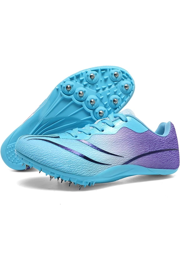 Track and Field Shoes Men Women Kids Running Racing Spikes Shoes,Spikes Sneakers Track Competition Athletics Shoes