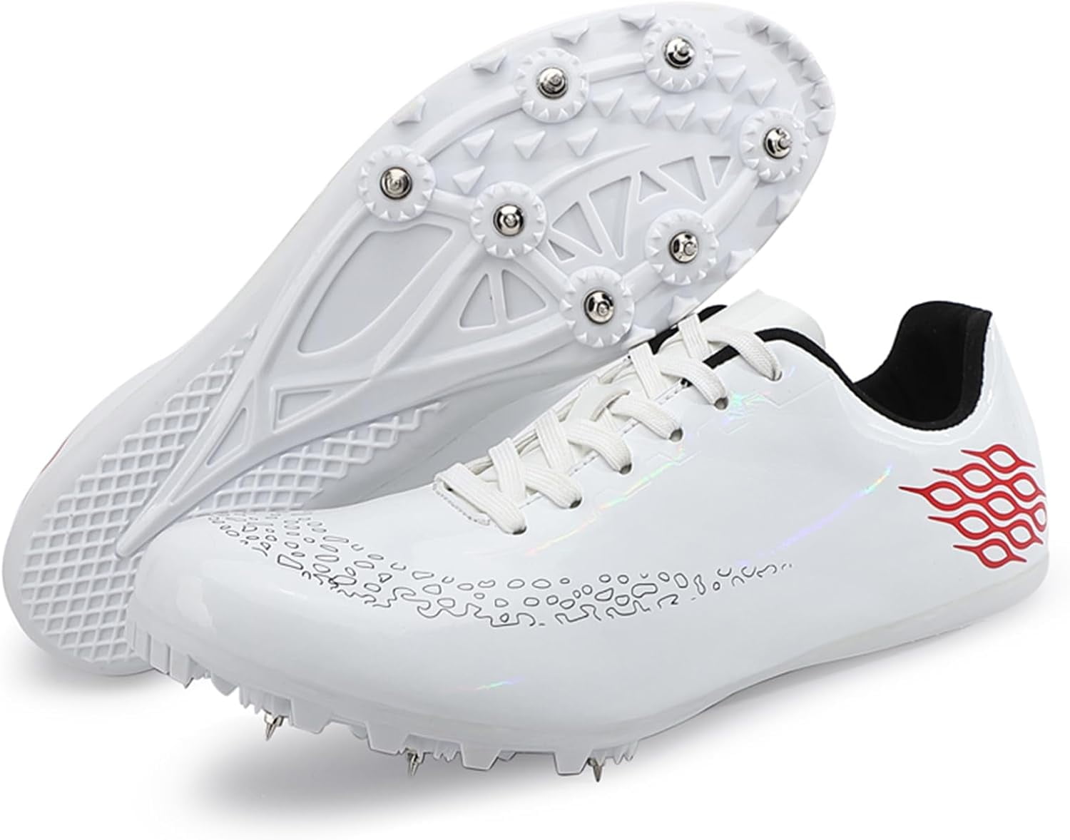 SDEQA Unisex Track En Field Spikes Schoenen Racing Spring Sprint