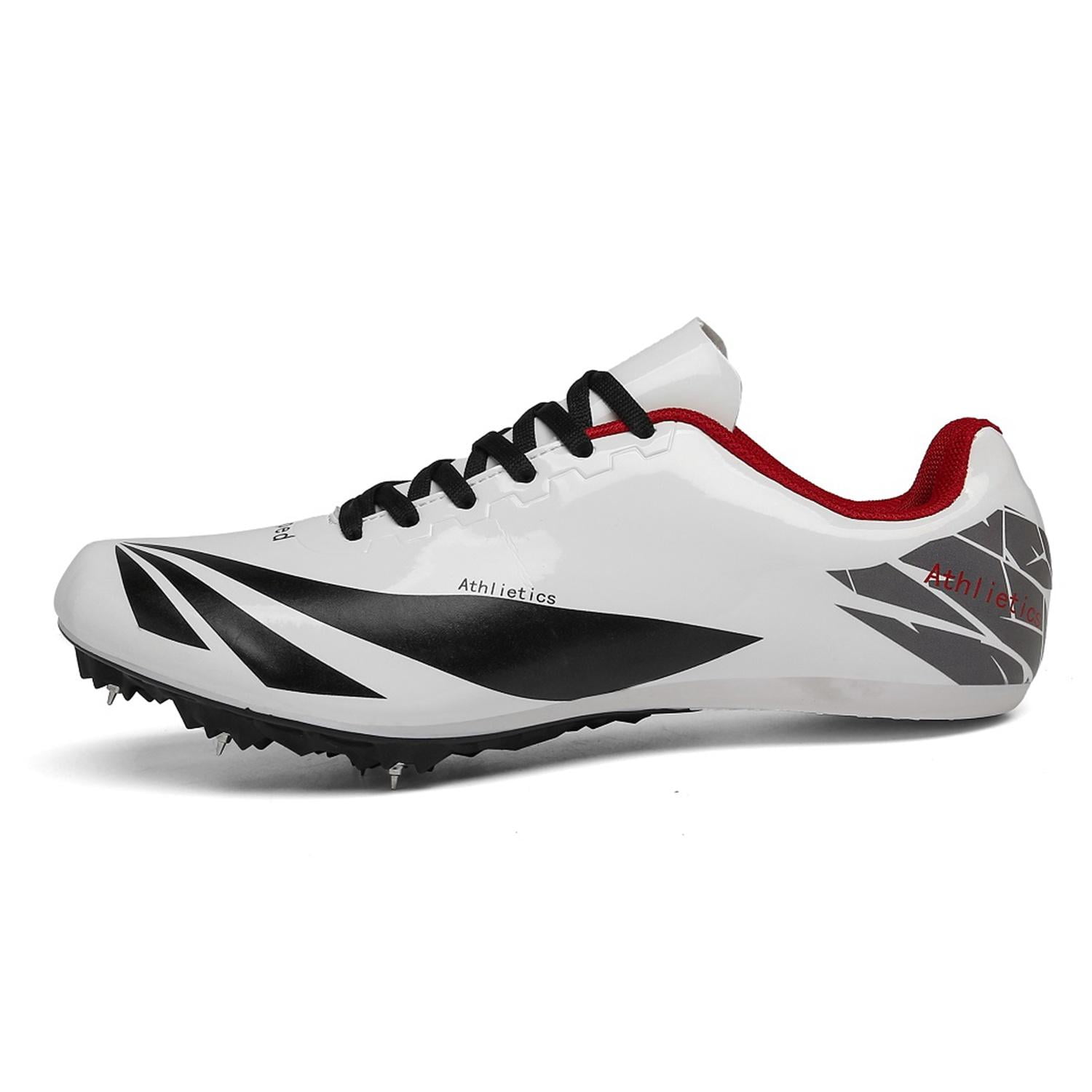 【保障できる】 Track and Field Shoes Spike Running Shoes, Lightweight Auto Spike Shoes