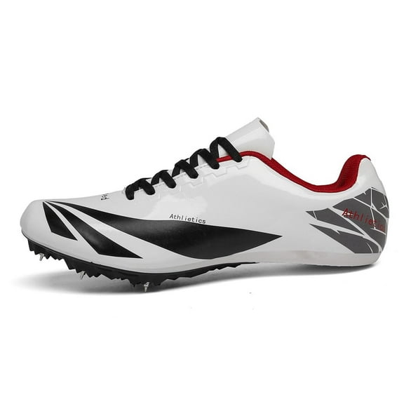 Track and Field Shoes Spike Running Shoes, Lightweight Auto-lacing Track Spike Shoes for Men and Women