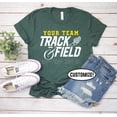 thumbnail image 1 of Track and Field T-Shirt, Track Coach Shirt, Track Mom Tee, Custom Track Team Shirt, Athlete Shirt, 1 of 5