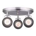 thumbnail image 1 of ICW622A03BN10-Canarm Inc-Polo - 3 Light Flush/Wall Mount-7 Inches Tall and 10.5 Inches Wide-Brushed Nickel Finish, 1 of 7