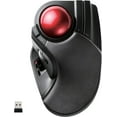thumbnail image 1 of Trackball, 2.4GHz Wireless USB, Index Finger Control, Customizable 8-Button, Large Soft Palm Rest, 52mm Ball, Windows PC Mac, 1 of 5