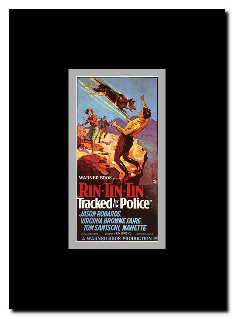 Tracked By the Police Framed Movie Poster