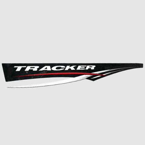 Tracker Boat Hull Decal 144378 | Glossy Graphic Sticker (STBD)