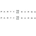 thumbnail image 1 of Sun Tracker Boat Brand Decal 145475 | Party Barge 22 Sticker (Pair), 1 of 1