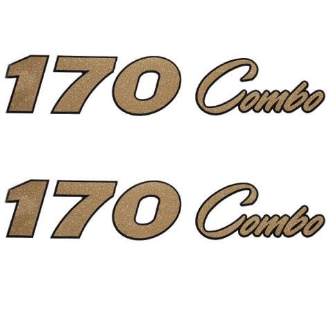 ProCraft Boat Brand Decal 84651 | 170 Combo Gold Stickers (Pair ...