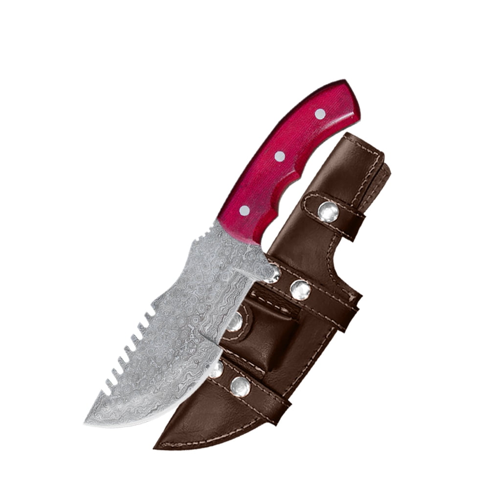 Tracker® Best Damascus Steel Handmade Tracker Knife