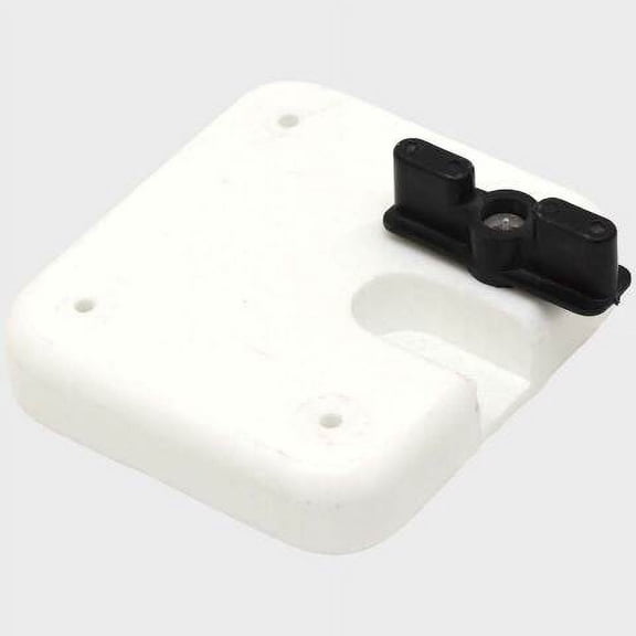 Tracker Boat Anchor Retainer 199577 | 3 1/4 x 3 Inch White Starboard