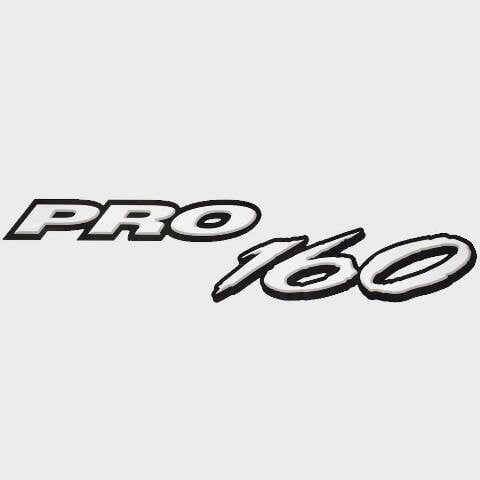 Tracker Boat Decal 309855 | Pro 160 White Black Sticker