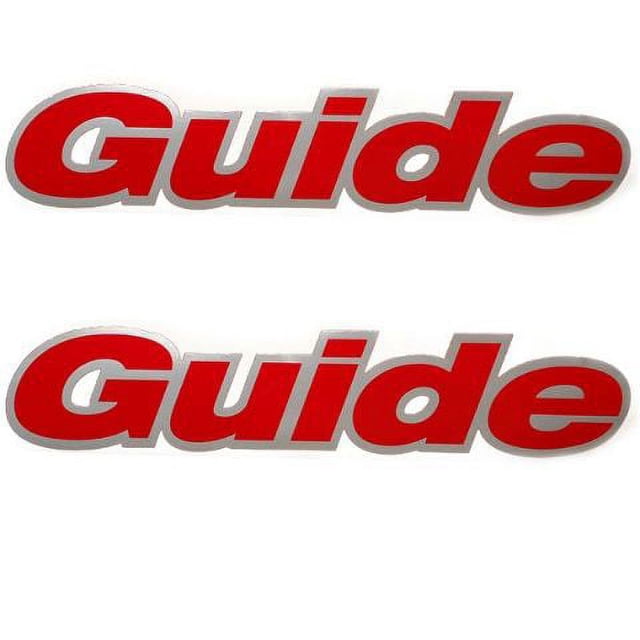 Tracker Boat Emblem Decal Sticker 33793 | Fishing Guide (Pair ...