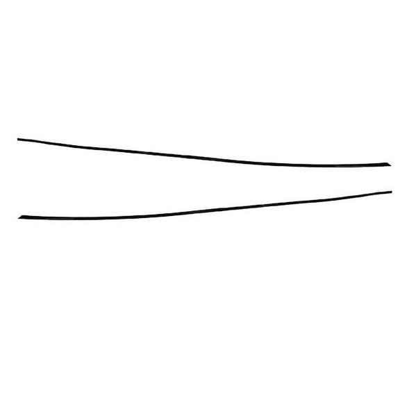 Tracker Boat Graphic Decal 169742 / 169744 | OEM Black 60 1/4 Inch 2PC