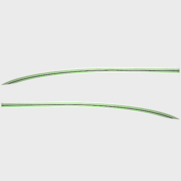 Tracker Boat Graphic Hull Decal 167466 | Sticker Green Gray (Set of 2)