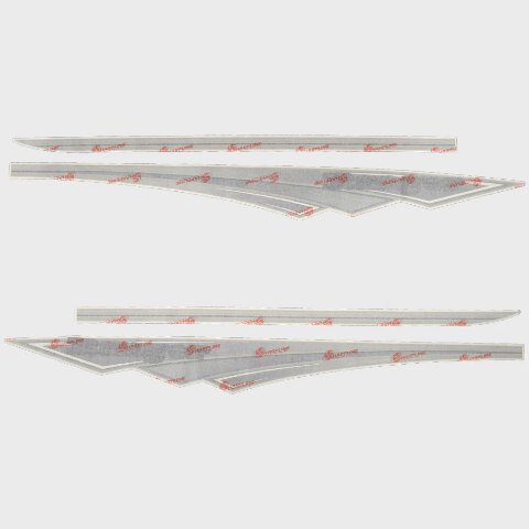 Tracker Boat Graphic Hull Decal 167467 | Sticker Beige (Set of 4)