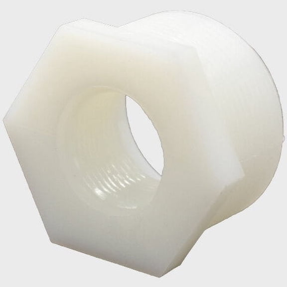 Tracker Boat Hex Fitting 04E-46395 | 1 7/8 Inch Threaded Nylon