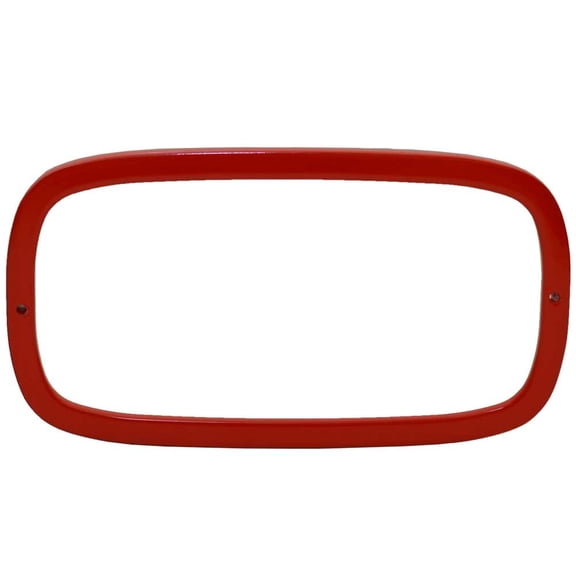 Tracker Boat Key Pad Bezel | 5 1/4 x 2 3/4 Inch Red Aluminum