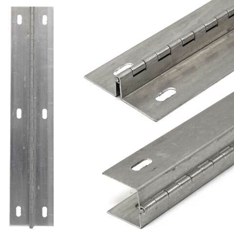 Tracker Boat Offset Hinge | 1 3/8 x 16 Inch 16 Gauge Aluminum