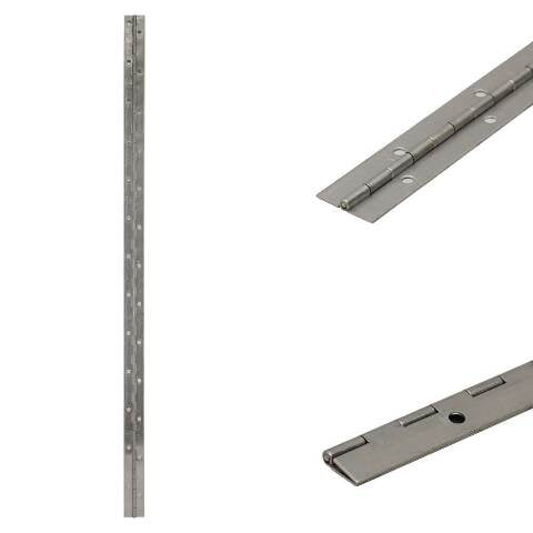 Tracker Boat Piano Hinge 308541 | 1 1/8 x 26 Inch 20 Gauge Aluminum