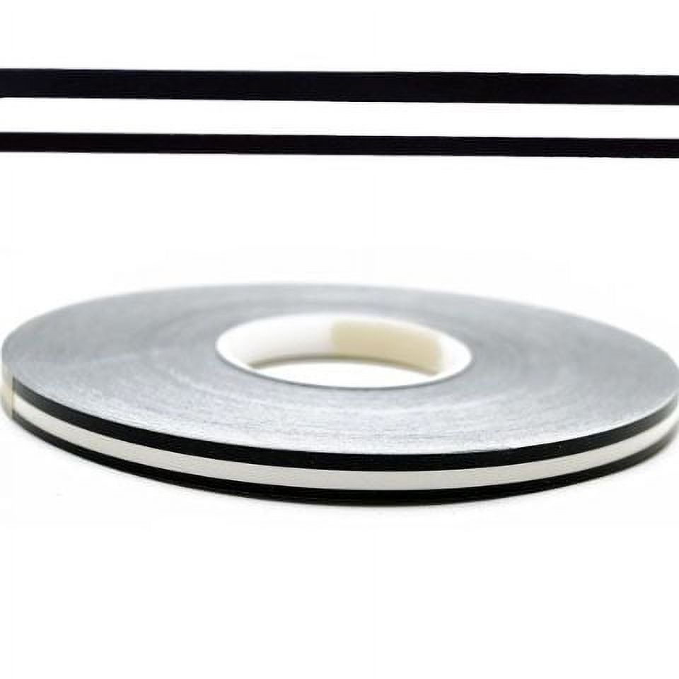 Tracker Boat Pinstripe Tape 136377 150 Ft x 5/16 Inch Black Clear