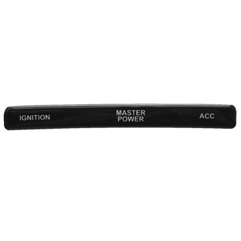 Tracker Boat Raised Decal 169389 | Master Power 5 x 1/2 Inch
