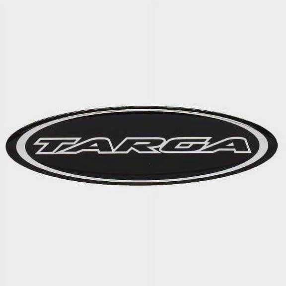 Tracker Boat Raised Decal 190008 | Targa Logo Black Sticker