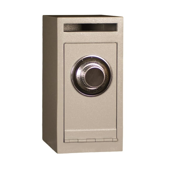 Tracker Safe DS120608-DLG Deposit Safe in Gray with Dial Lock
