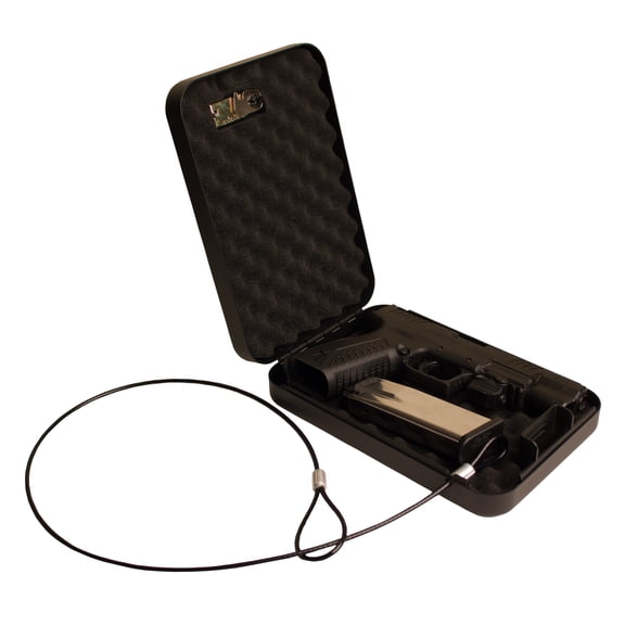 Tracker Safe SPS 0.052 Small Portable/Car Safe, Combination Lock, Black