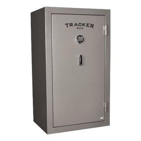 Tracker Safe TS30-GRY 30-Gun Fire Resistant Combination/Dial Lock Gun Safe, Gray