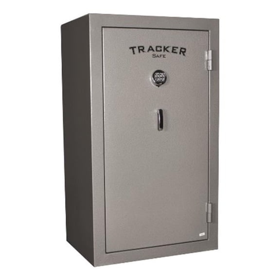 Tracker Safe TS30-GRY 30-Gun Fire Resistant Combination/Dial Lock Gun Safe, Gray