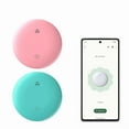 thumbnail image 1 of Tracker Tag 2 Packs Bluetooth Tracker,Smart Tag Locator Tracking Device,Keys Finder and Item Locator,Air Tracker Item Finders with Apple Find My(IOS Only)Track your Keys,Wallet,Luggage,Pets and Bag, 1 of 6