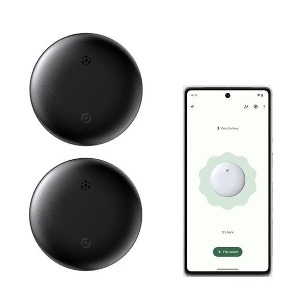 Tracker Tag 2 Packs Bluetooth Tracker,Smart Tag Locator Tracking Device,Keys Finder and Item Locator,Air Tracker Item Finders with Apple Find My(IOS Only)Track your Keys,Wallet,Luggage,Pets and Bag